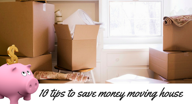 10 tips to save money moving house